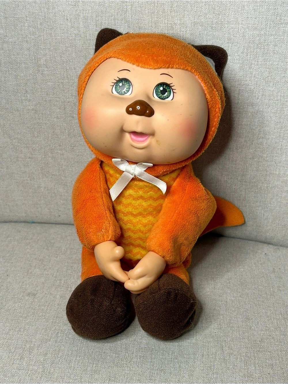 Vintage Cabbage Patch Kids Cuties Forest Friends Fox (Genevie) Plush Doll 1979